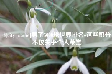 宁夏男子5000米世界排名-这些积分不仅关乎个人荣誉