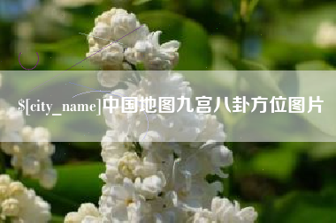 宁夏中国地图九宫八卦方位图片