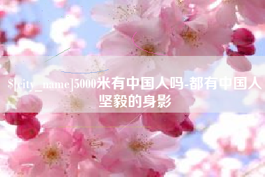 宁夏5000米有中国人吗-都有中国人坚毅的身影