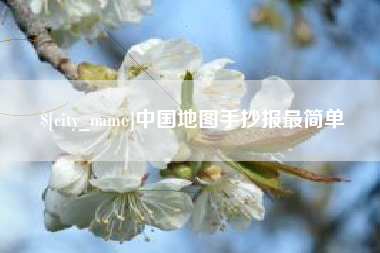 宁夏中国地图手抄报最简单