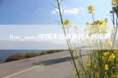 宁夏中国失信被执行人名单网