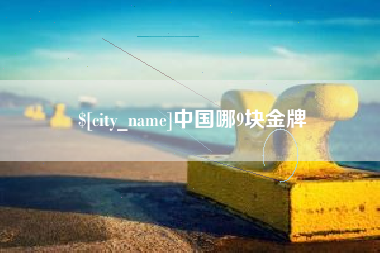 宁夏中国哪9块金牌