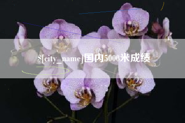 宁夏国内5000米成绩