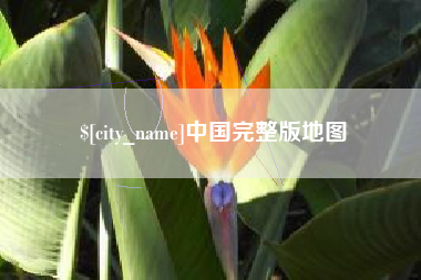 宁夏中国完整版地图