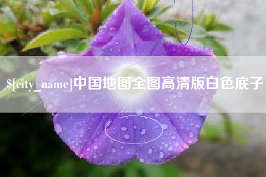 宁夏中国地图全图高清版白色底子