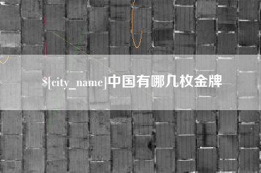 宁夏中国有哪几枚金牌
