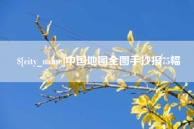 宁夏中国地图全图手抄报75幅