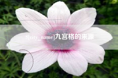 宁夏九宫格的来源