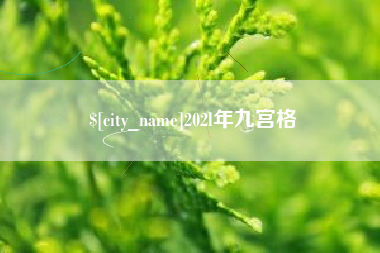 宁夏202l年九宫格