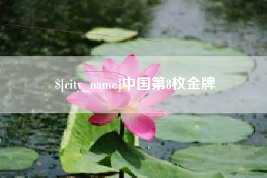宁夏中国第8枚金牌